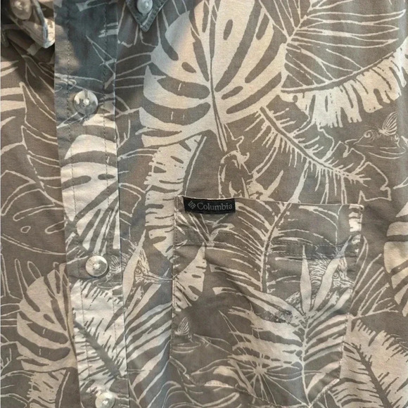 Columbia Men's Rapid Rivers Printed Short Sleeve Shirt - Picture 3 of 7